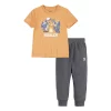 Toddler Boys Hurley Camping T-Shirt and Joggers Set -kids pajamas set Sales 5671941