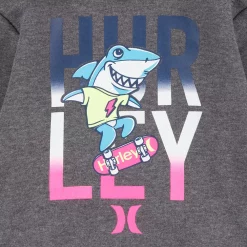 Toddler Boys Hurley Skateboard Shark Hoodie and Joggers Set -kids pajamas set Sales 5671965 ALT2