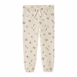 Toddler Girl Carter's Floral Pull-On Fleece Joggers