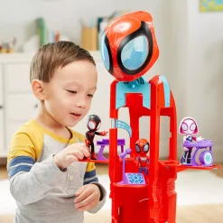 Marvel Spidey and His Amazing Friends Spider Crawl-R Vehicle Toy by Hasbro -kids pajamas set Sales 5676655 ALT7