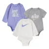 Baby Nike Bodysuit 3-Pack Set 1 Baby Nike Bodysuit 3-Pack Set -kids pajamas set Sales 5677571