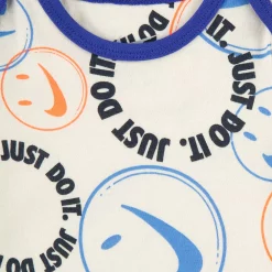 Baby Boy Nike Happy Bodysuit, Romper, Jogger Pants, Hat & Bib Set -kids pajamas set Sales 5677573 ALT2