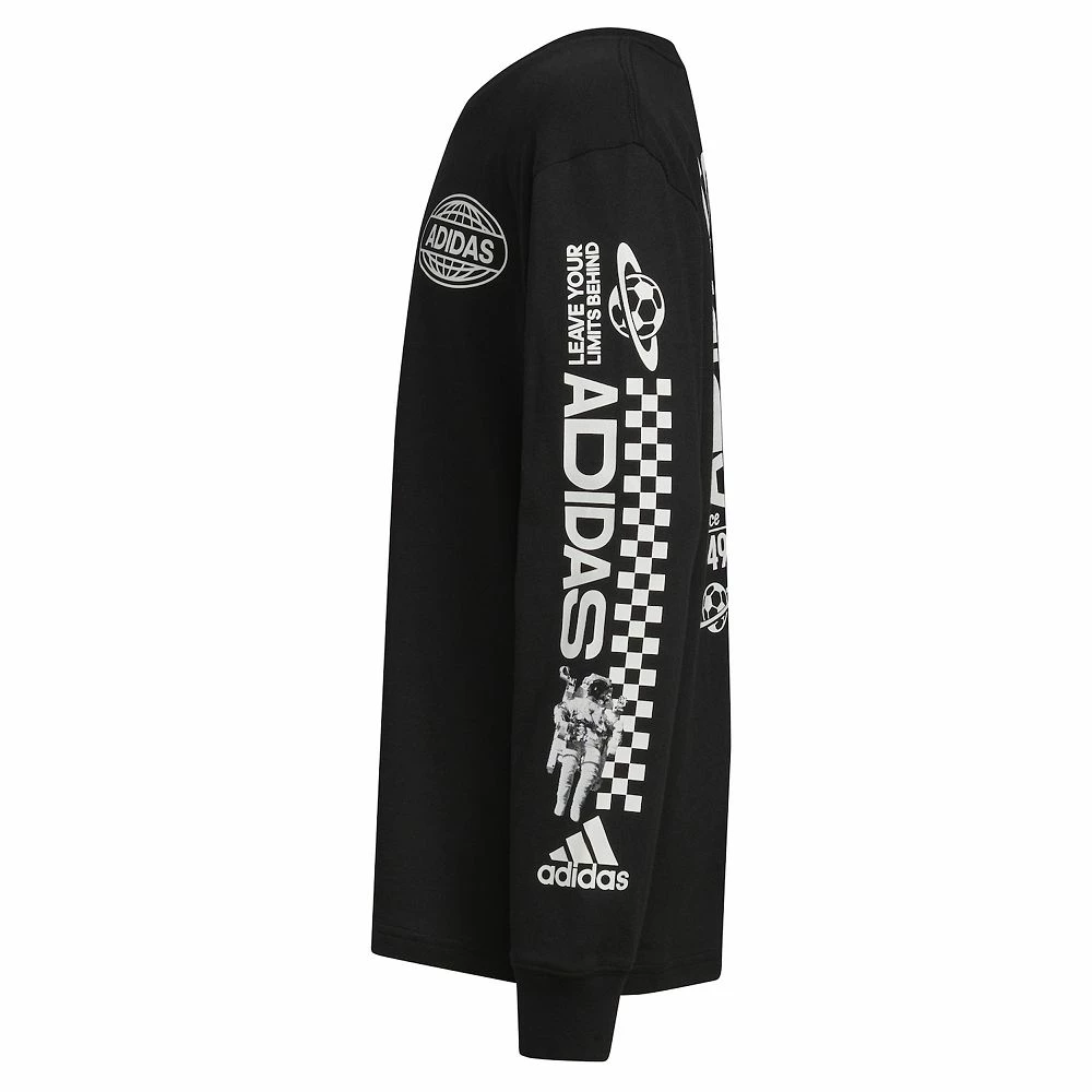 Boys 8-20 adidas Exit Light Years Ahead Tee 5 Boys 8-20 adidas Exit Light Years Ahead Tee - Image 3