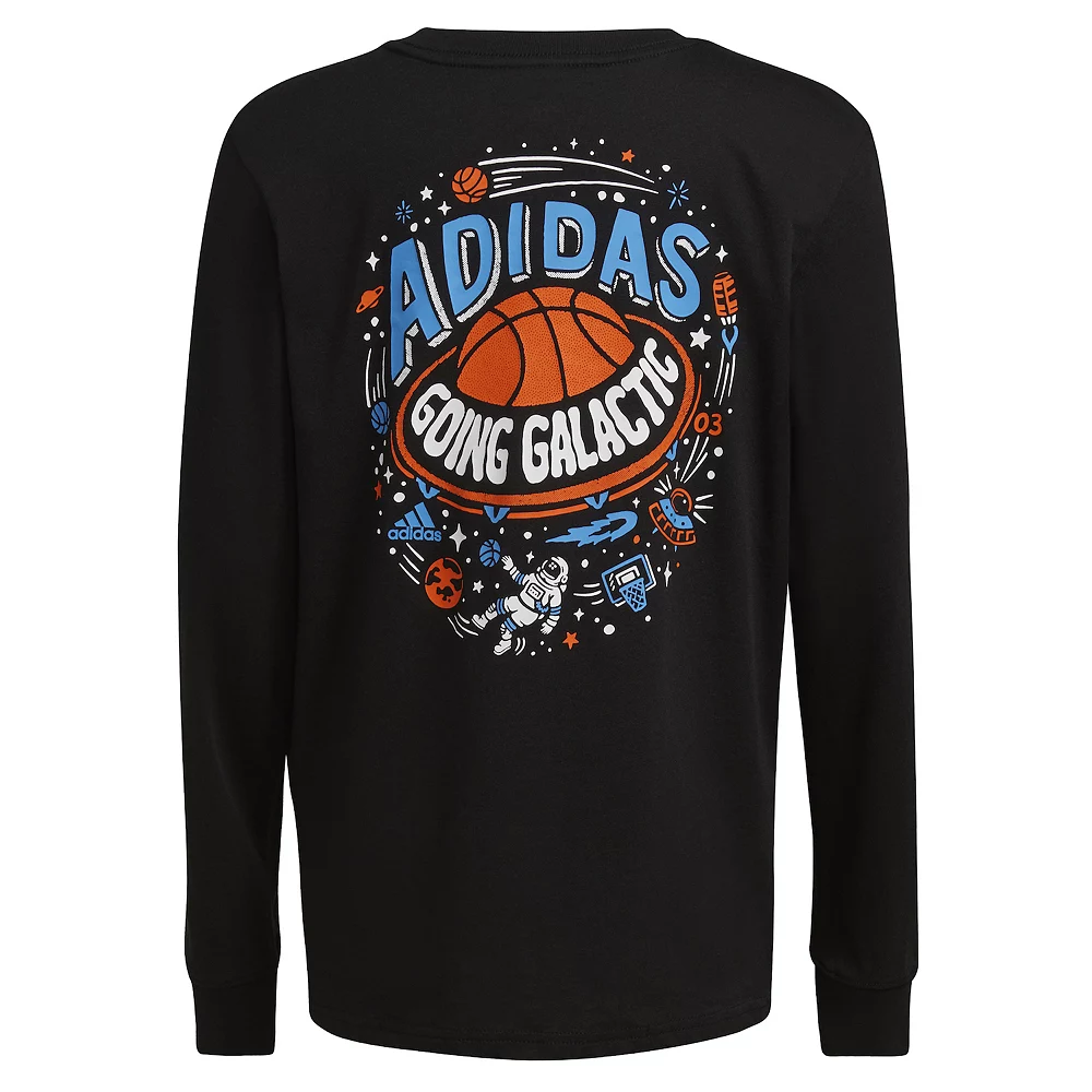 Boys 8-20 adidas Exit Light Years Ahead Tee 6 Boys 8-20 adidas Exit Light Years Ahead Tee - Image 4