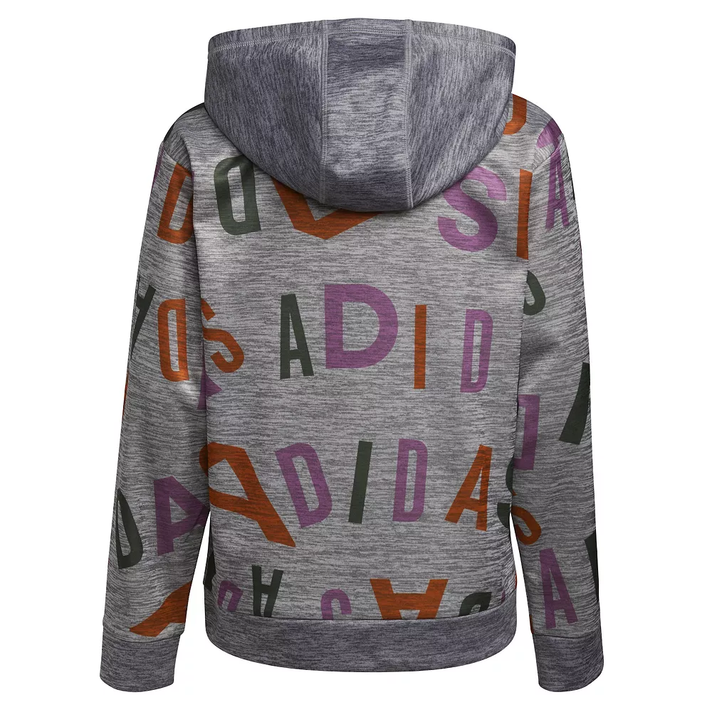Boys 8-20 adidas Lineage Love Fleece Hoodie 4 Boys 8-20 adidas Lineage Love Fleece Hoodie - Image 2