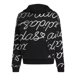 Girls 7-16 adidas Script Fleece Hoodie