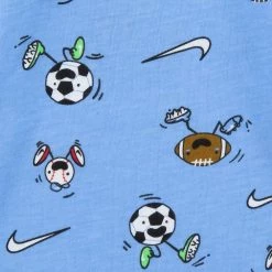 Baby Boy Nike Nikemoji Allover Print Bodysuit & Jogger Pants Set -kids pajamas set Sales 5679264 ALT2