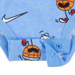 Baby Boy Nike Nikemoji Allover Print Bodysuit & Jogger Pants Set -kids pajamas set Sales 5679264 ALT3