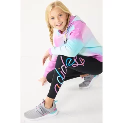 Girls 7-16 adidas Graphic Script Leggings -kids pajamas set Sales 5679295 ALT3