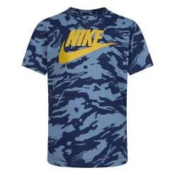 Boys 4-7 Nike Camo Print Futura Graphic Tee