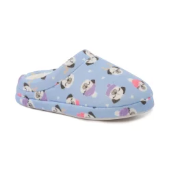 Girls Cuddl Duds Fleece Clog Slippers