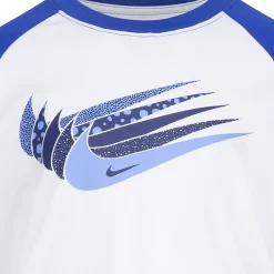 Boys 4-7 Nike Swoosh Repeat Raglan Graphic Tee -kids pajamas set Sales 5685545 ALT2