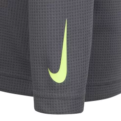 Boys 4-7 Nike Block Thermal Long Sleeve Big Logo Graphic Tee -kids pajamas set Sales 5685549 ALT3