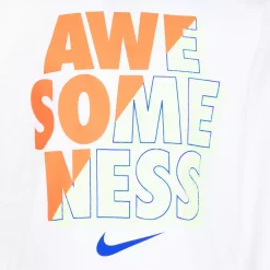 Boys 4-7 Nike Awesomeness Long Sleeve Graphic Tee -kids pajamas set Sales 5685553 ALT3
