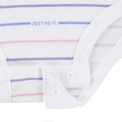 Baby Girl Nike Striped Bodysuit & Leggings Set -kids pajamas set Sales 5687108 ALT3