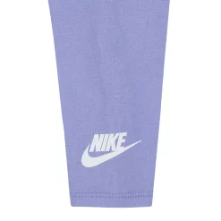 Baby Girl Nike Striped Bodysuit & Leggings Set -kids pajamas set Sales 5687108 ALT4