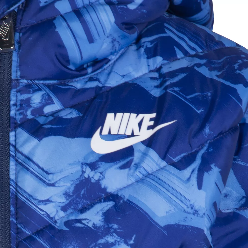 Boys 4-7 Nike Windrunner Allover Print Puffer Jacket 8 Boys 4-7 Nike Windrunner Allover Print Puffer Jacket - Image 6