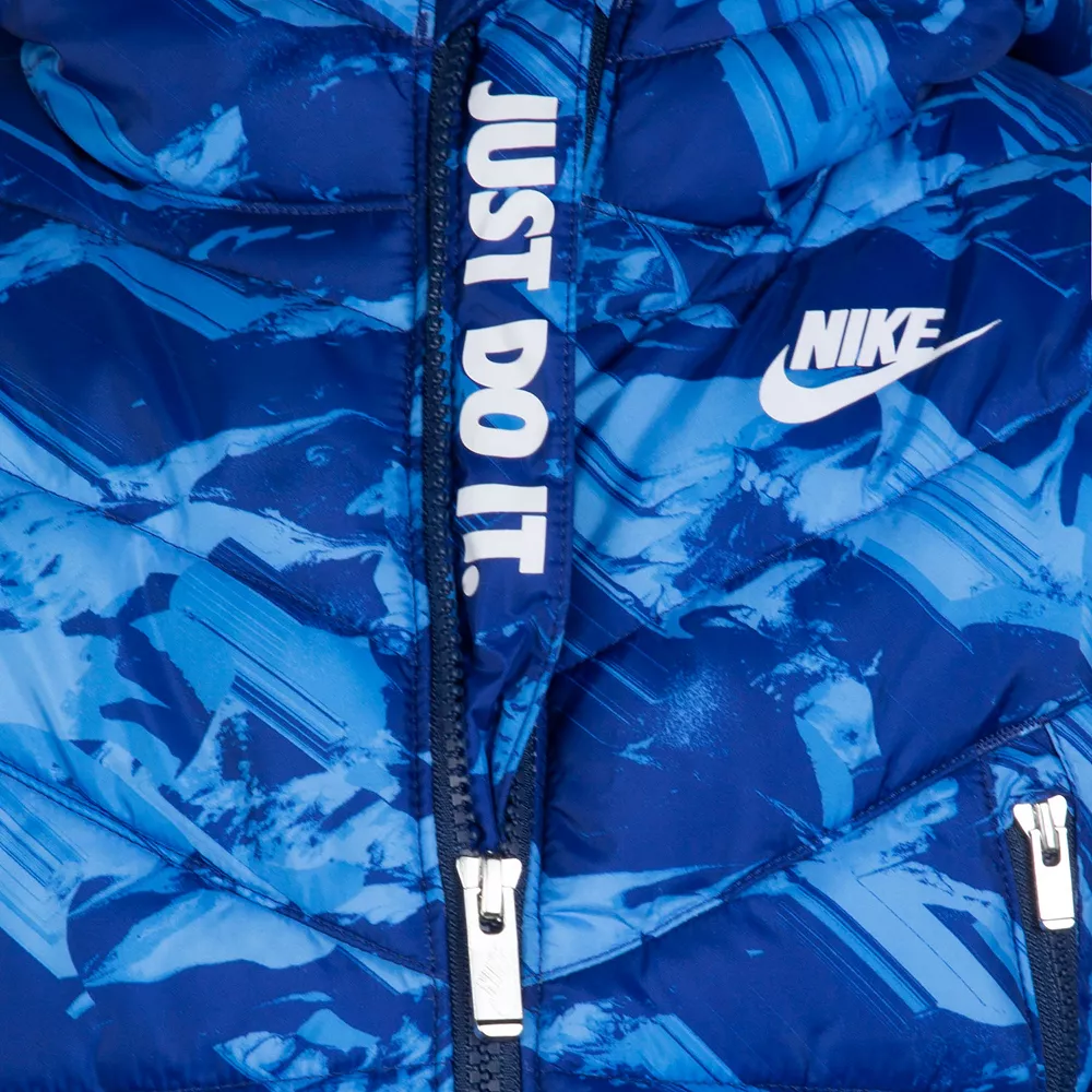 Boys 4-7 Nike Windrunner Allover Print Puffer Jacket 9 Boys 4-7 Nike Windrunner Allover Print Puffer Jacket - Image 7