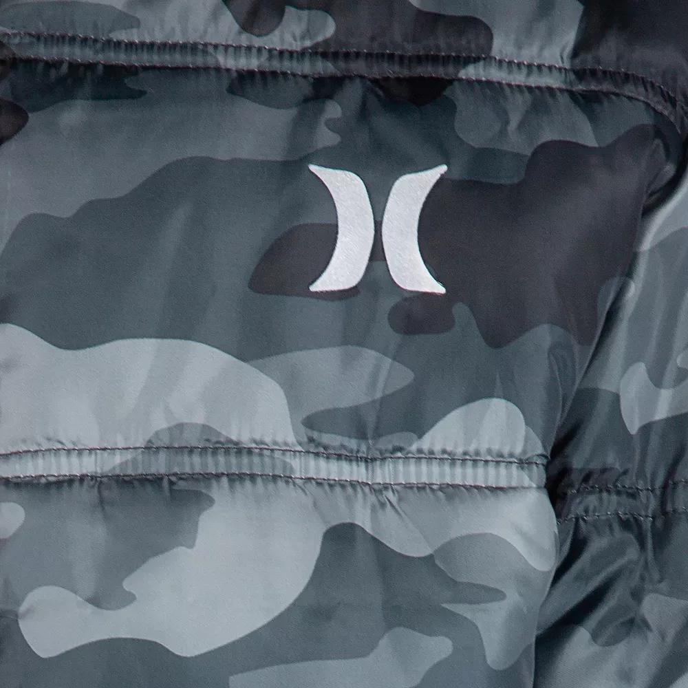 Boys 4-7 Hurley Racer Stripe Puffer Jacket 9 Boys 4-7 Hurley Racer Stripe Puffer Jacket - Image 7