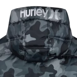 Boys 4-7 Hurley Racer Stripe Puffer Jacket 17 Boys 4-7 Hurley Racer Stripe Puffer Jacket -kids pajamas set Sales 5693295 ALT5