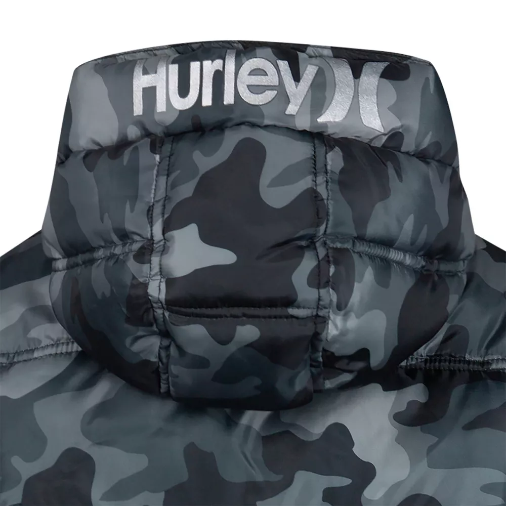 Boys 4-7 Hurley Racer Stripe Puffer Jacket 10 Boys 4-7 Hurley Racer Stripe Puffer Jacket - Image 8