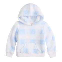 Girls 4-12 Jumping Beans® Cozy Sherpa Hoodie -kids pajamas set Sales 5702050 Blue Tie Dye