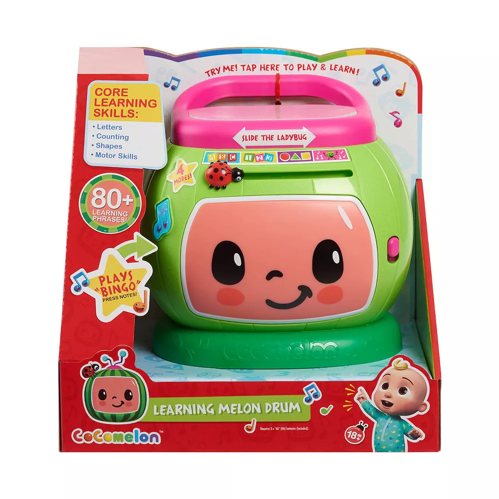 Cocomelon Learning Melon Drum 2 Cocomelon Learning Melon Drum