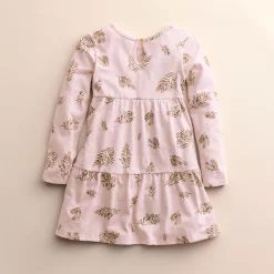 Baby & Toddler Little Co. by Lauren Conrad Organic Tiered Dress -kids pajamas set Sales 5710090 ALT