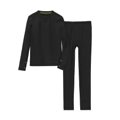Boys 4-18 Cuddl Duds Comfortech Stretch 2-Piece Base Layer Set 10 Boys 4-18 Cuddl Duds Comfortech Stretch 2-Piece Base Layer Set -kids pajamas set Sales 5716963 Black