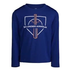 Boys 4-7 Under Armour Homeplate Logo Long Sleeve Graphic Tee