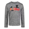 Boys 4-7 Under Armour Long Sleeve Pop Out Logo Graphic Tee -kids pajamas set Sales 5719741 Steel