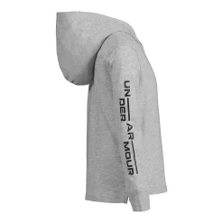 Boys 4-7 Under Armour Streetwear Logo Long Sleeve Hooded Tee -kids pajamas set Sales 5723251 ALT