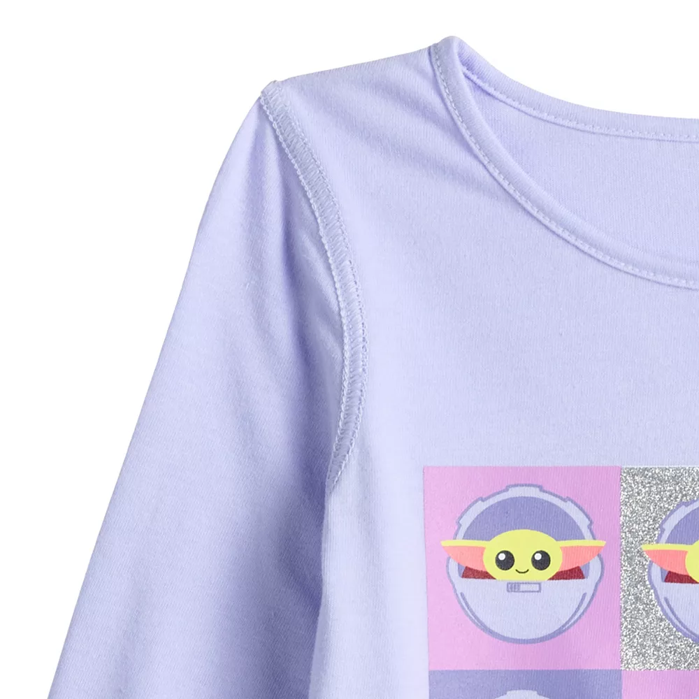 Girls 4-12 Jumping Beans® The Mandalorian Adaptive Grogu aka Baby Yoda Long Sleeve High-Low Hem Graphic Tee 4 Girls 4-12 Jumping Beans® The Mandalorian Adaptive Grogu aka Baby Yoda Long Sleeve High-Low Hem Graphic Tee - Image 2