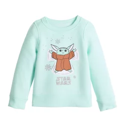 Disney's The Mandalorian Grogu AKA Baby Yoda Toddler Girl Adaptive Pullover by Jumping Beans®