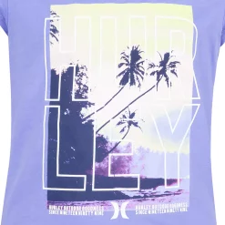 Girls 4-6x Hurley Neon Coast Tee -kids pajamas set Sales 5734870 ALT2
