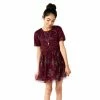 Girls 7-16 Knit Works Babydoll Dress with Short Sleeve Popover Top and Necklace -kids pajamas set Sales 5739699