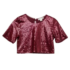 Girls 7-16 Knit Works Babydoll Dress with Short Sleeve Popover Top and Necklace -kids pajamas set Sales 5739699 ALT3