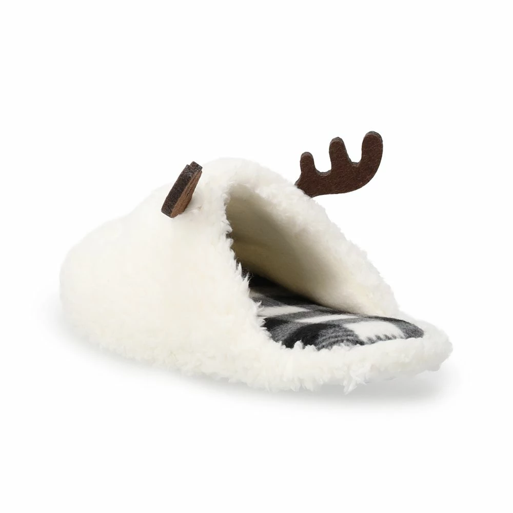 Kids Jammies For Your Families® Reindeer Slippers 6 Kids Jammies For Your Families® Reindeer Slippers - Image 4