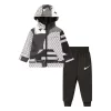 Baby Boy Nike All Day Play All Over Print Hooded Jacket & Jogger Pants Set