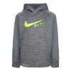 Boys 4-7 Nike Therma-FIT Raglan Swoosh Graphic Hoodie -kids pajamas set Sales 5745779 Grey