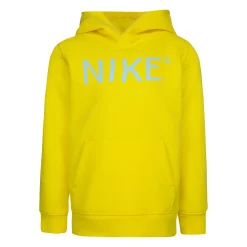 Boys 4-7 Nike Wordmark Smiley Face Graphic Hoodie -kids pajamas set Sales 5745780 Yellow