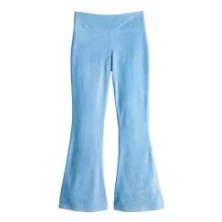 Girls 7-16 SO Cozy Corded Velour Flare Pant in Regular & Plus Size