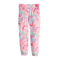 Girls 7-16 SO® Cozy Velour Jogger Pants in Regular & Plus Size -kids pajamas set Sales 5748496 Pink Cloud