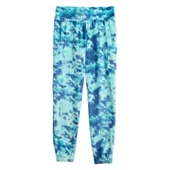 Girls 7-16 SO® Cozy Velour Jogger Pants in Regular & Plus Size -kids pajamas set Sales 5748496 Turq Dye