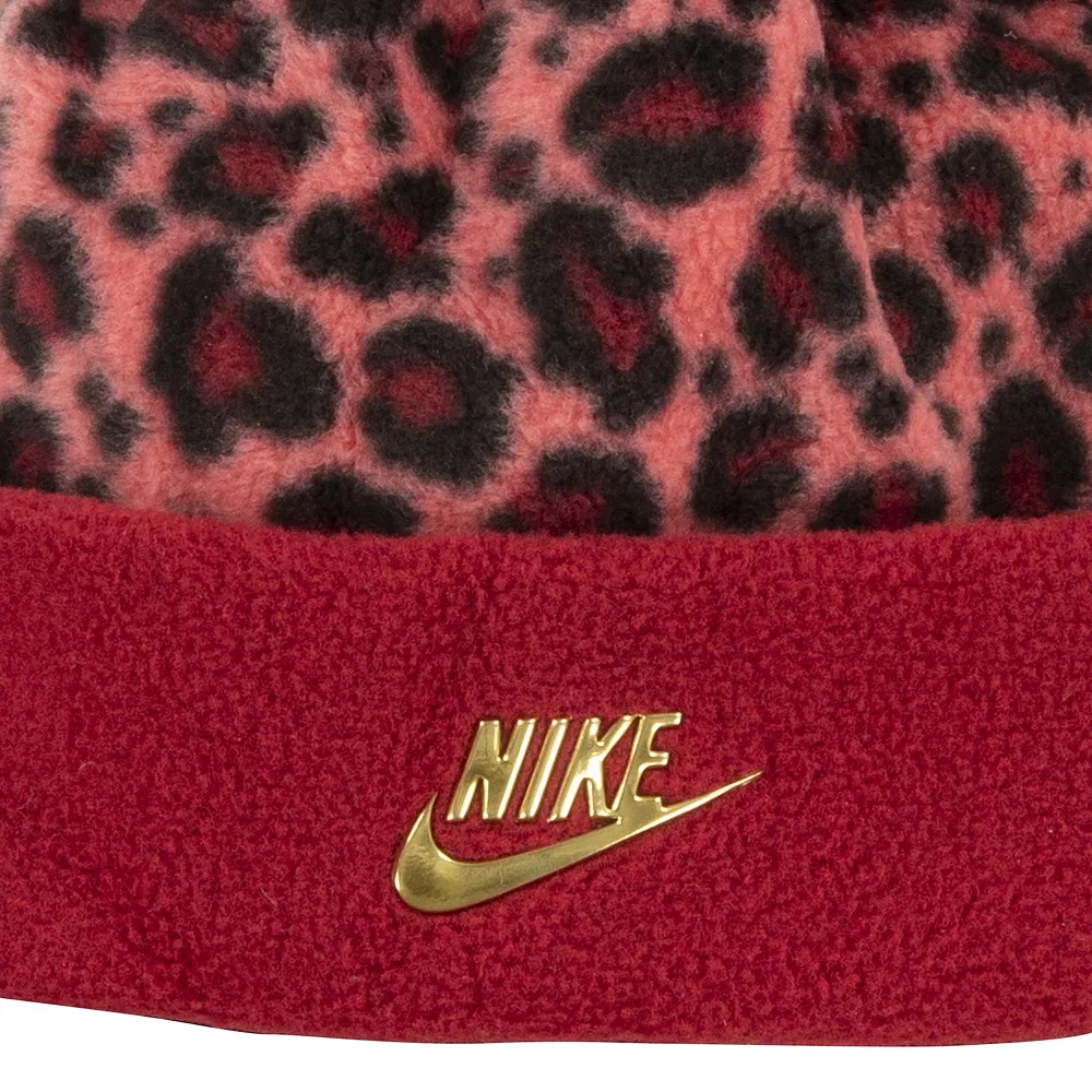 Toddler Girl Nike Leopard Print Trapper Hat & Mittens Set 5 Toddler Girl Nike Leopard Print Trapper Hat & Mittens Set - Image 3