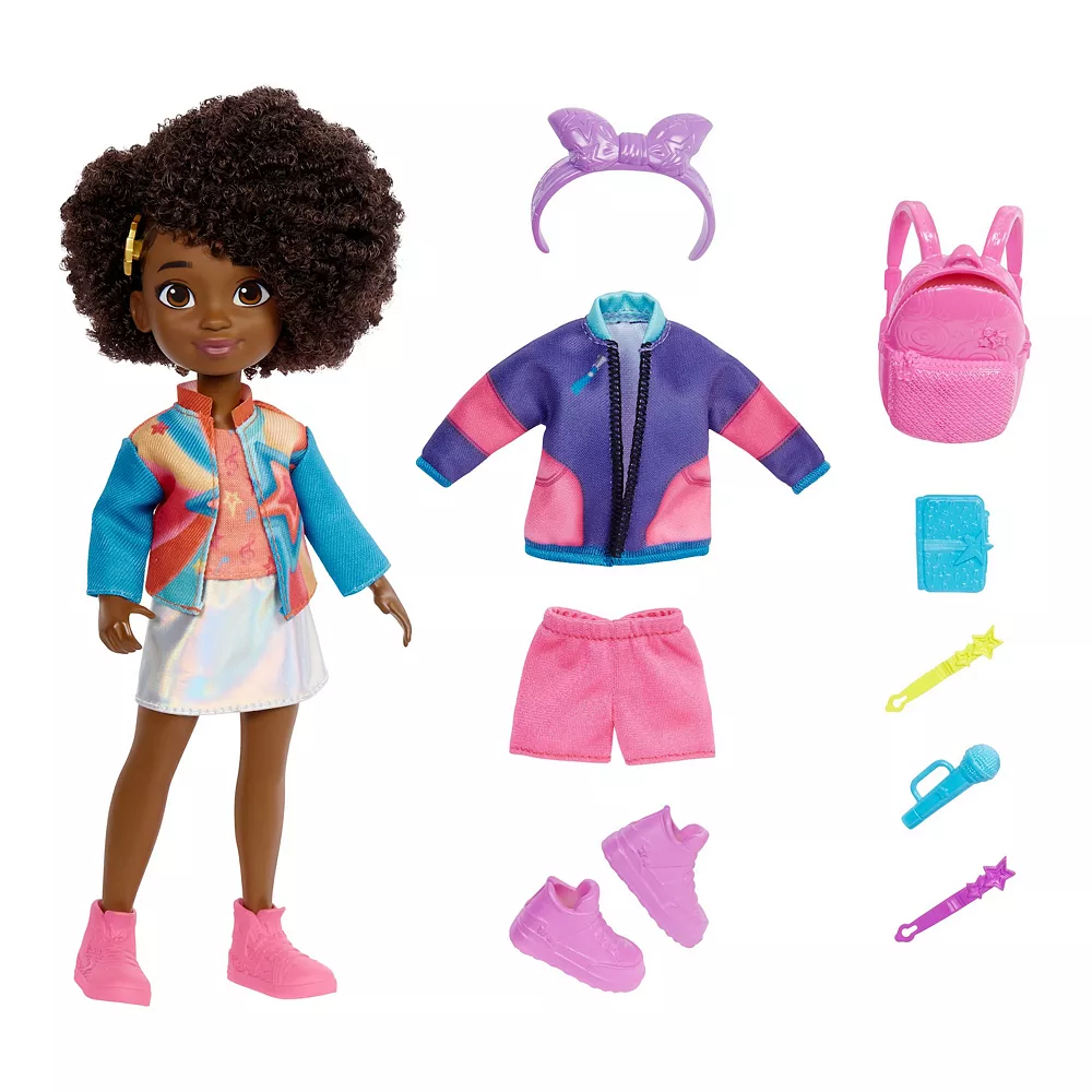 Mattel Karma's World School To Stage Doll & Fashions 4 Mattel Karma's World School To Stage Doll & Fashions - Image 2