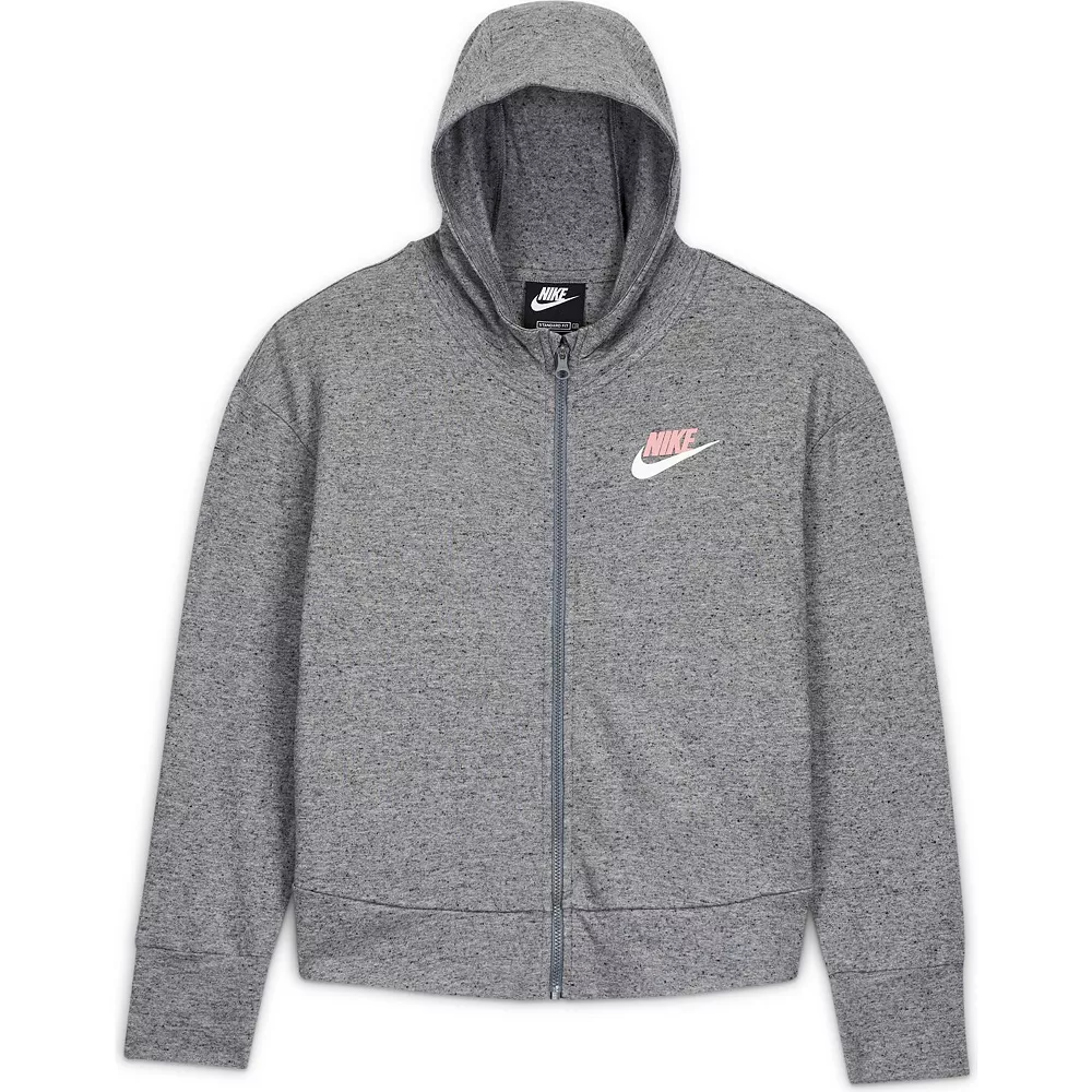 Girls 7-16 Nike Full-Zip Hoodie 8 Girls 7-16 Nike Full-Zip Hoodie - Image 6