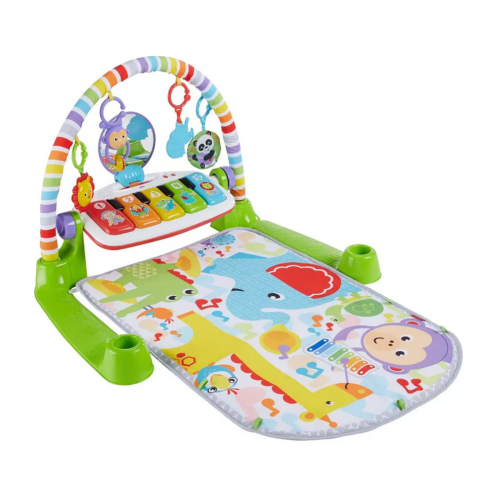 Fisher-Price Deluxe Kick & Play Piano Gym Musical Baby Toy 4 Fisher-Price Deluxe Kick & Play Piano Gym Musical Baby Toy - Image 2