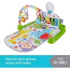 Fisher-Price Deluxe Kick & Play Piano Gym Musical Baby Toy 10 Fisher-Price Deluxe Kick & Play Piano Gym Musical Baby Toy -kids pajamas set Sales 5775554 ALT2