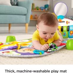 Fisher-Price Deluxe Kick & Play Piano Gym Musical Baby Toy 12 Fisher-Price Deluxe Kick & Play Piano Gym Musical Baby Toy -kids pajamas set Sales 5775554 ALT4